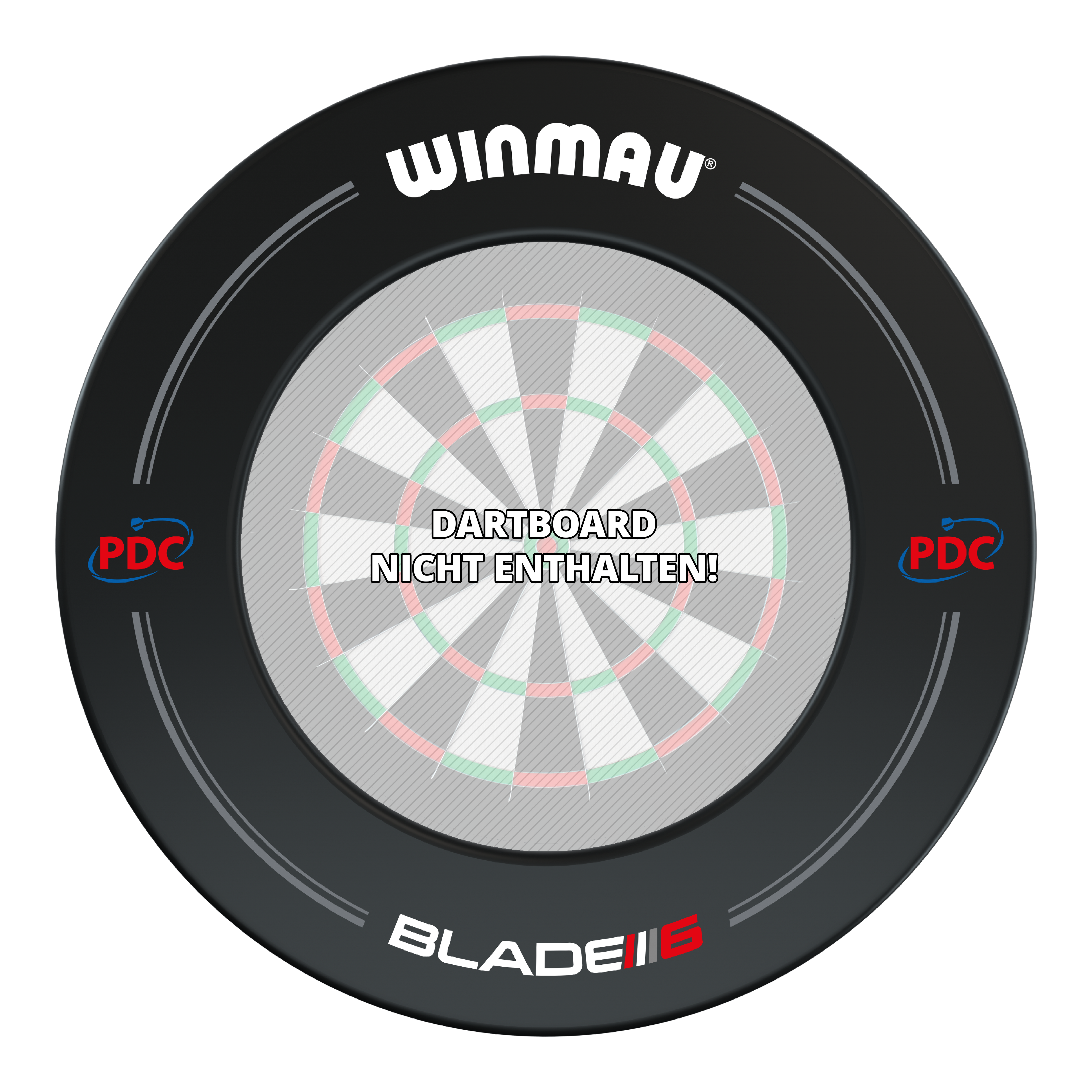 Winmau PDC Dartboard Surround - Schwarz