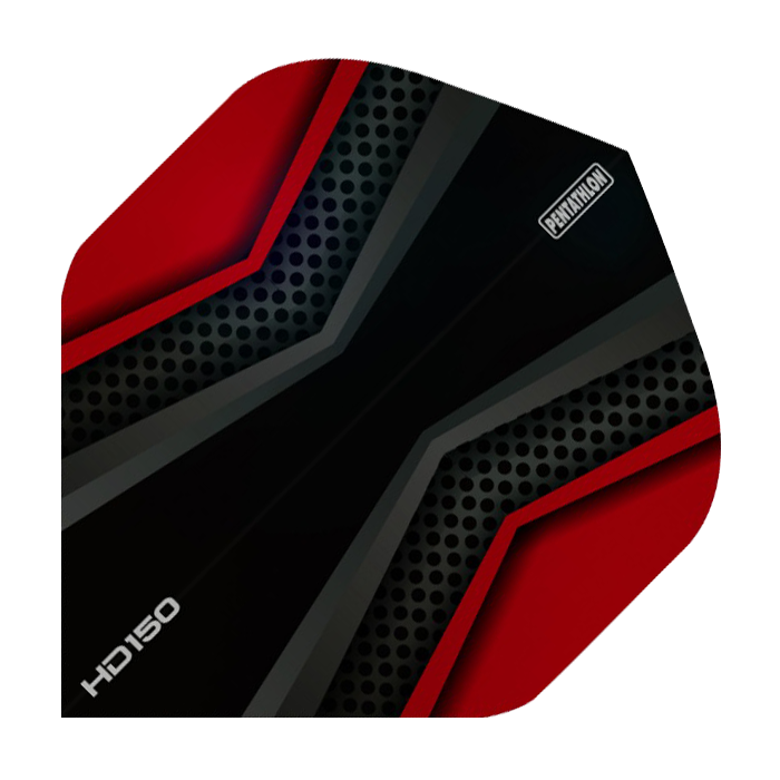 HD 150 Pentathlon Flights Black/Red