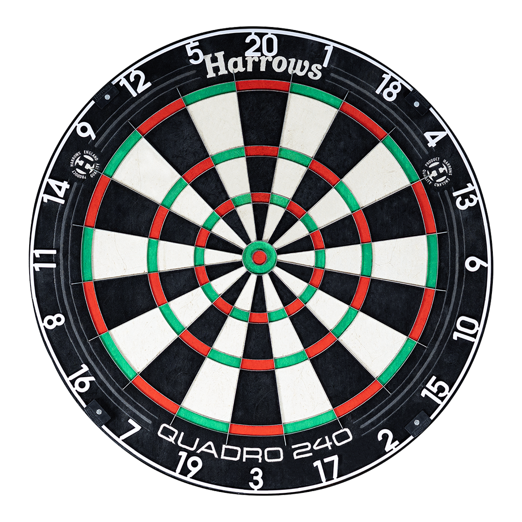 Harrows Quadro 240 Steeldartboard