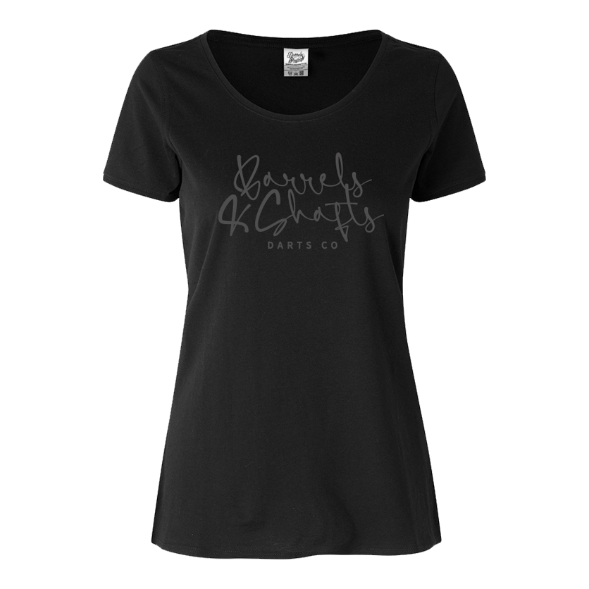 Barrels and Shafts Damen T-Shirt - Schwarz