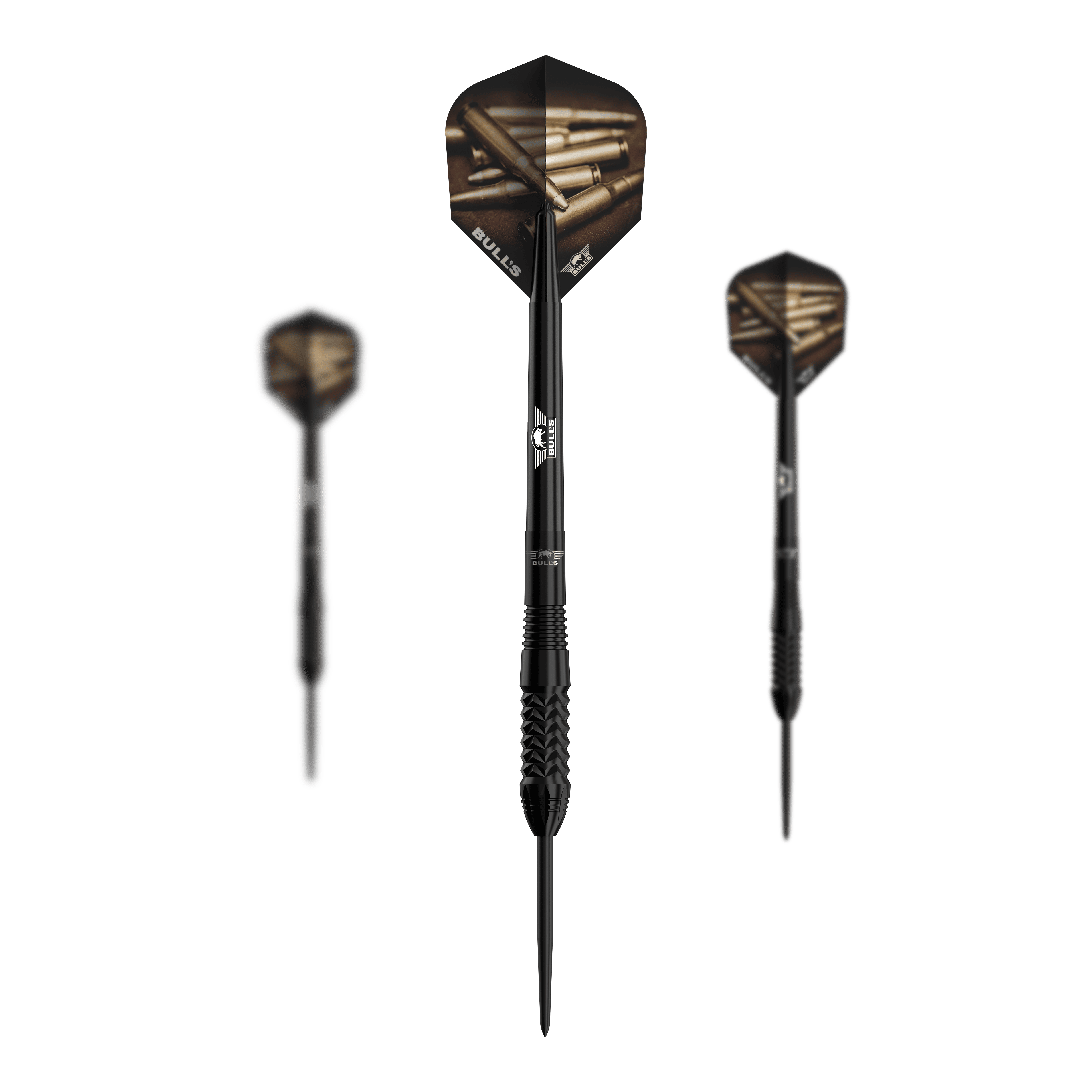 Bulls NL Caliber Black Steeldarts - 22g